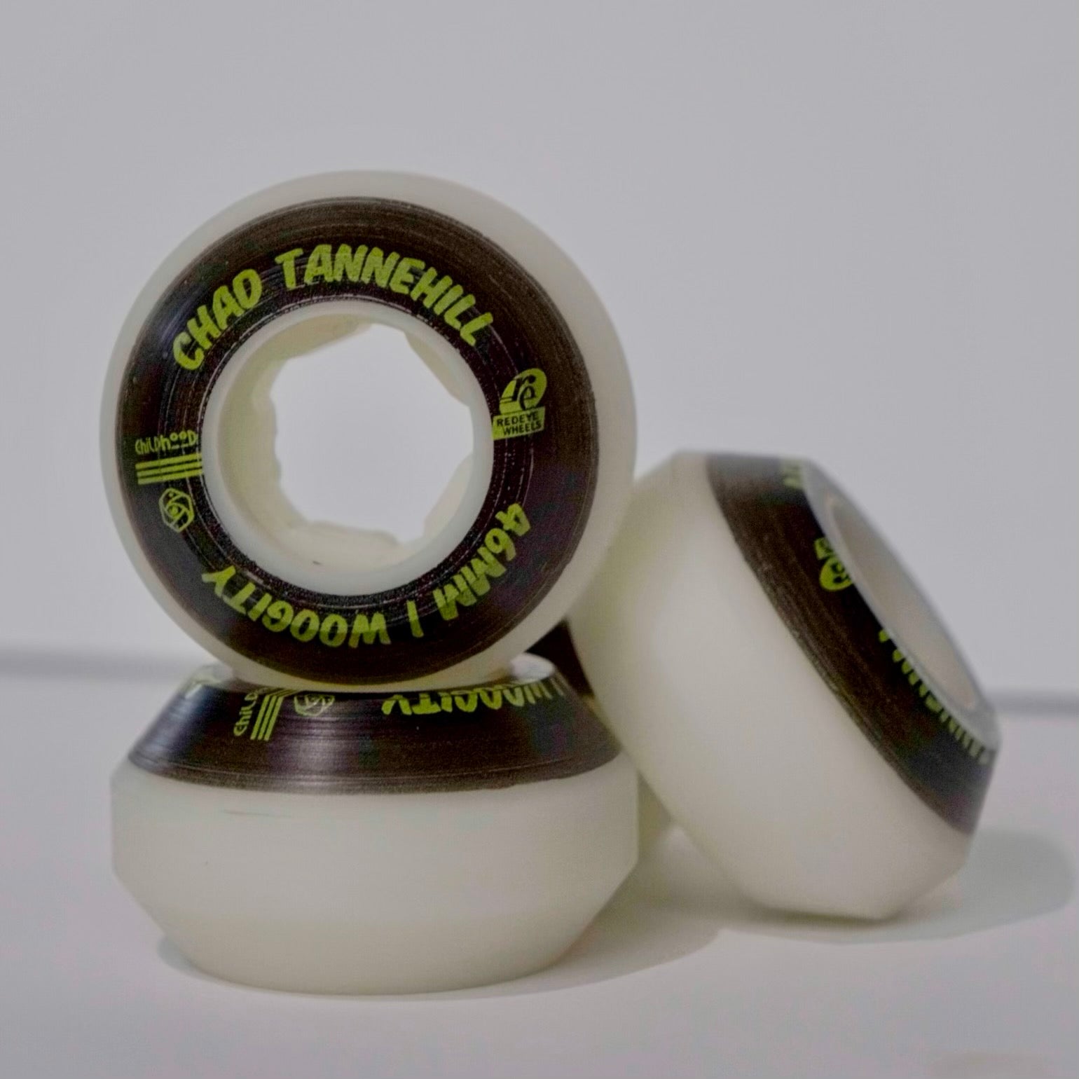 Red Eye Chad Tannehill Anti-Rocker Skateboard Wheels - Durable Skate Wheels for Street & Park Skating