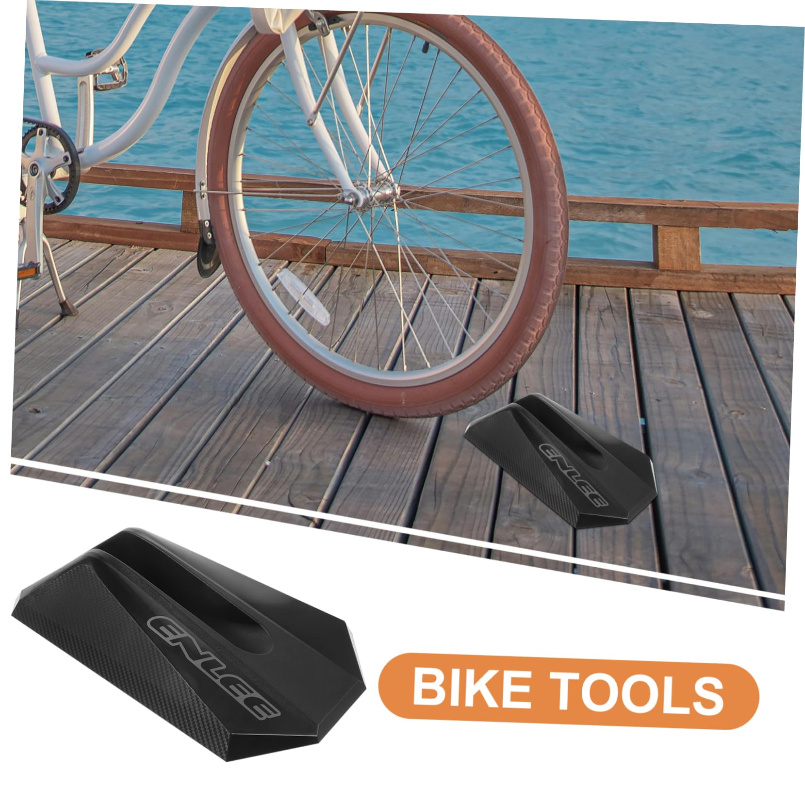 BIUDECO Professional Bike Display Stand - Stable Bicycle Wheel Fixing Stand & Trainer Front Wheel Pad - Perfect for Indoor Cycling, Bike Storage, and Workshop Use