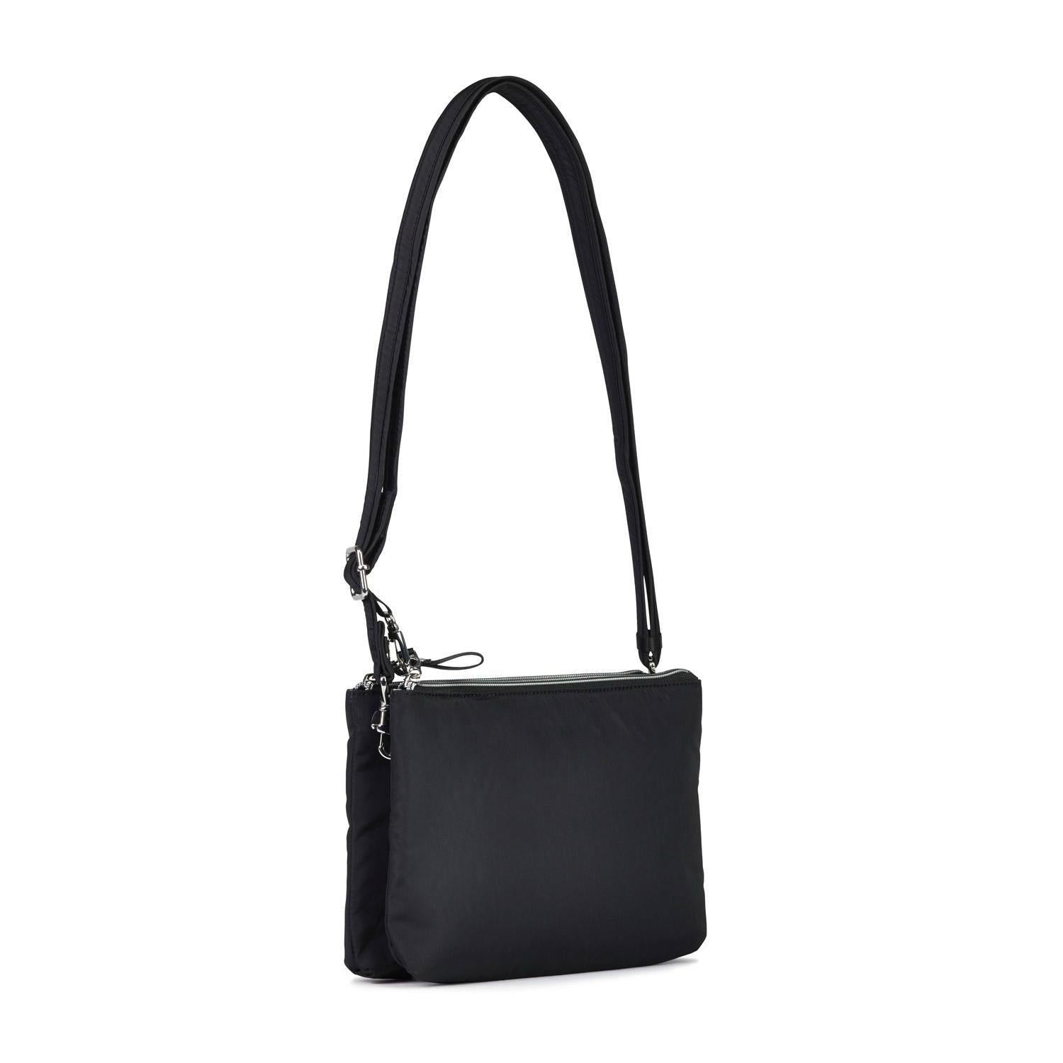 Pacsafe Stylesafe Anti-Theft Crossbody Bag with Double Zipper - Secure Travel & Everyday Use for Women