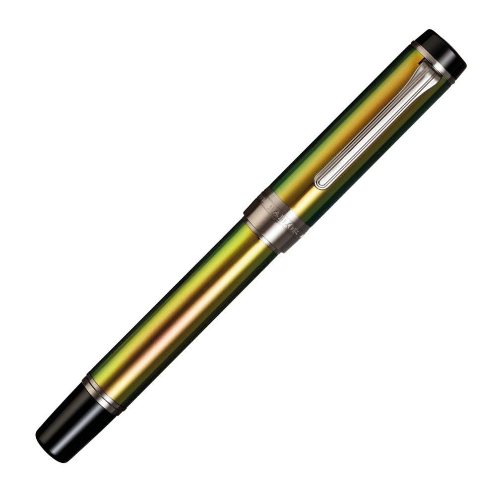 Premium Sailor Fountain Pen - Stainless Steel Cylint Colored Writing Instrument for Professionals & Calligraphy | Elegant Gift for Writers, Students & Office Use