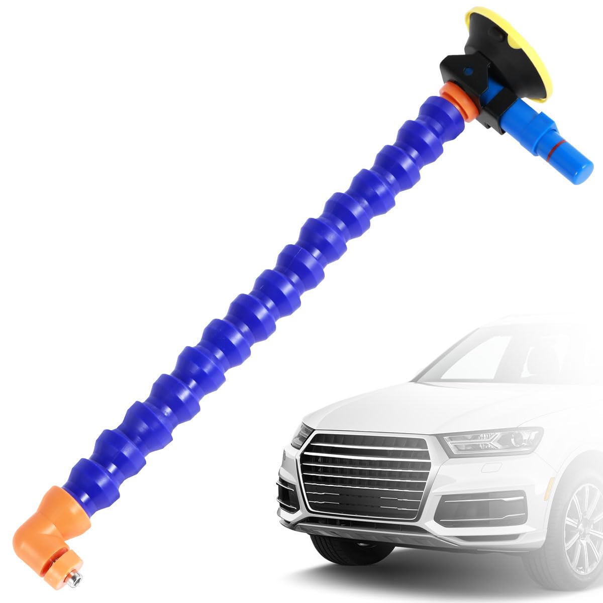 Best Car Dent Puller Tool - Reusable Hand Pump Suction Cup for Auto Body Dent Repair | Flexible Dent Remover for Cars, Trucks & SUVs | Professional Automotive Repair Kit (Blue) | Perfect for DIY Garage Fixes & Professional Auto Shops
