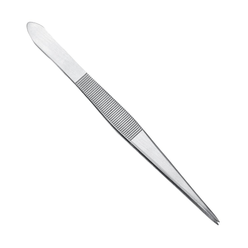 Professional Stainless Steel Eyelash Extension Tweezers - Straight Tip for Precision Application | Perfect for Salon, DIY Lash Extensions & Makeup Artists