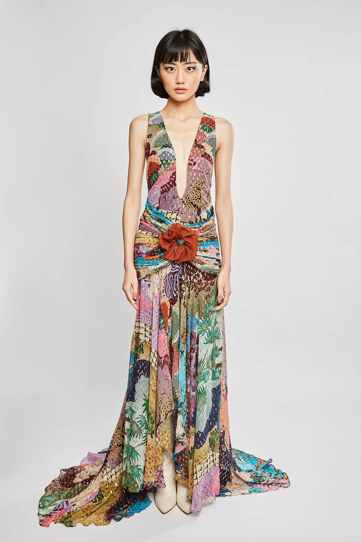Amatller Gown - Elegant Women's Evening Dress for Prom, Wedding & Special Occasions | Formal Gown with Flowy Silhouette