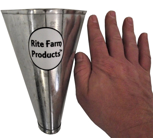 4 Pack Small Quail Killing Cones - Extra Small Restraining Processing Cones for Humane Poultry Slaughter | Perfect for Home Butchering & Farm Use