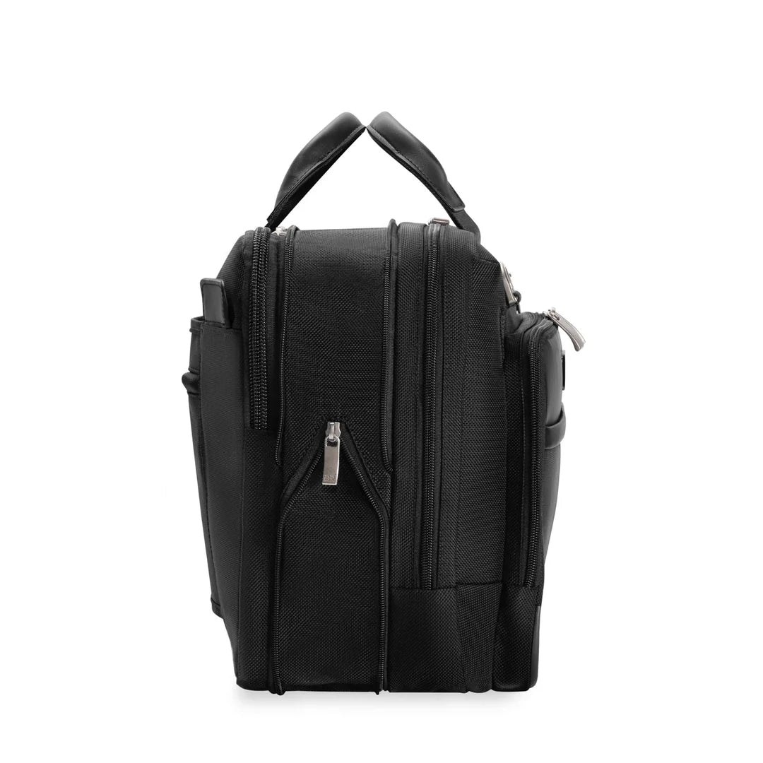 Briggs & Riley Medium Expandable Carry-On Luggage - Durable Business Travel Bag with USB Port for Laptop & Work Essentials | Perfect for Airplane & Commuter Use