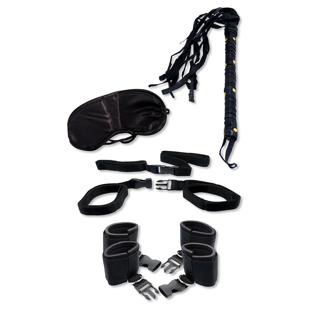 Fetish Fantasy Series Bedroom Bondage Kit - Premium BDSM Restraint Set for Couples | Spice Up Your Love Life & Role Play Scenes