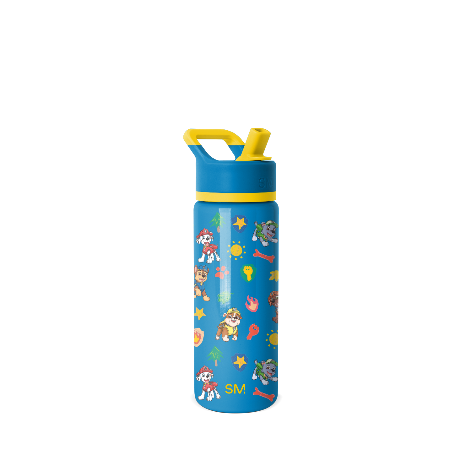 Summit Kids Water Bottle with Straw Lid - BPA Free, Leak Proof, Insulated Stainless Steel Bottle for School, Sports & Outdoor Activities