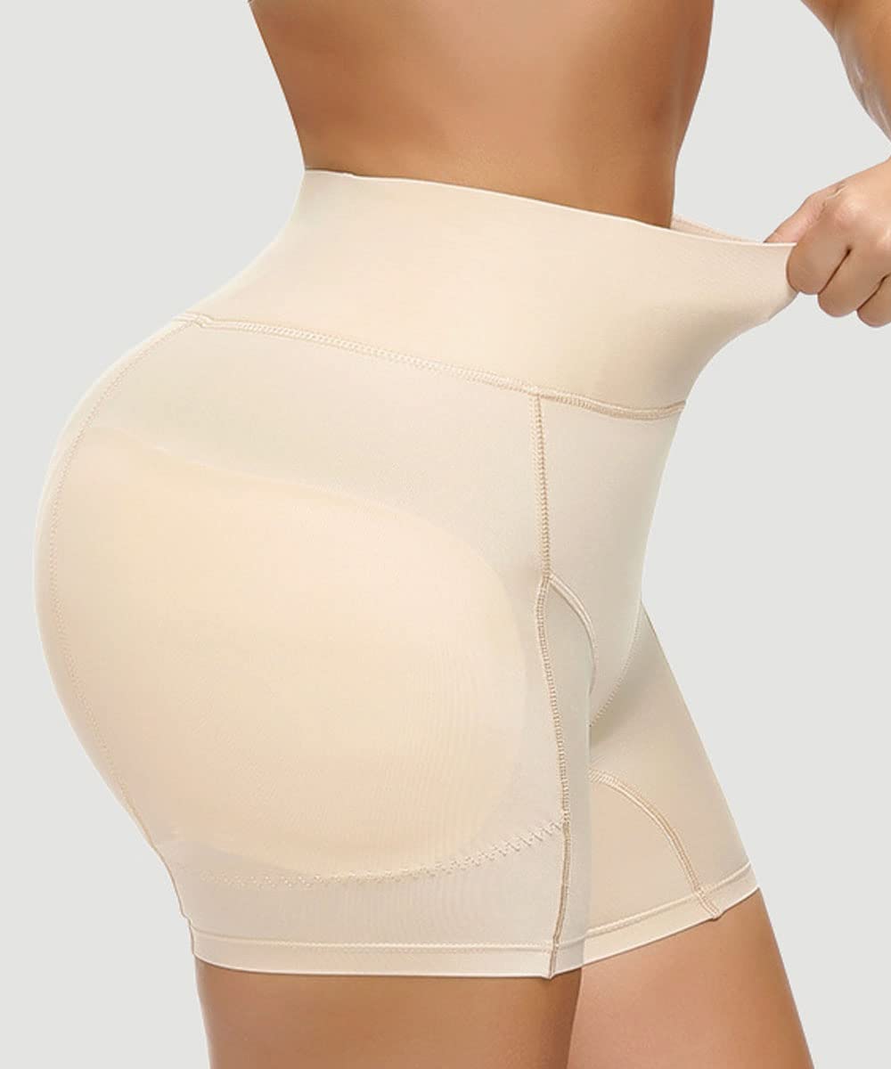 Elhada High Waist Body Shaper Shorts for Women - Tummy Control & Thigh Slimming Shapewear - Perfect for Postpartum, Workout & Everyday Wear