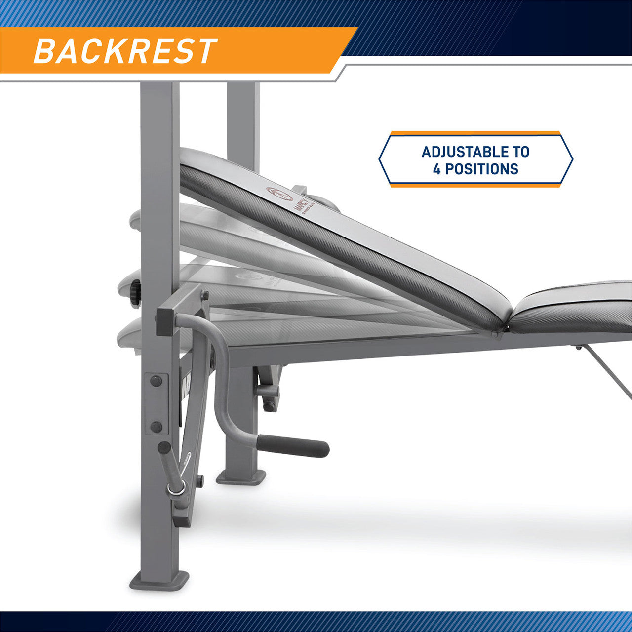 Marcy Diamond Elite MD 389 Standard Weight Bench - Adjustable Home Gym Equipment for Strength Training & Muscle Building - Perfect for Home Workouts & Fitness Enthusiasts