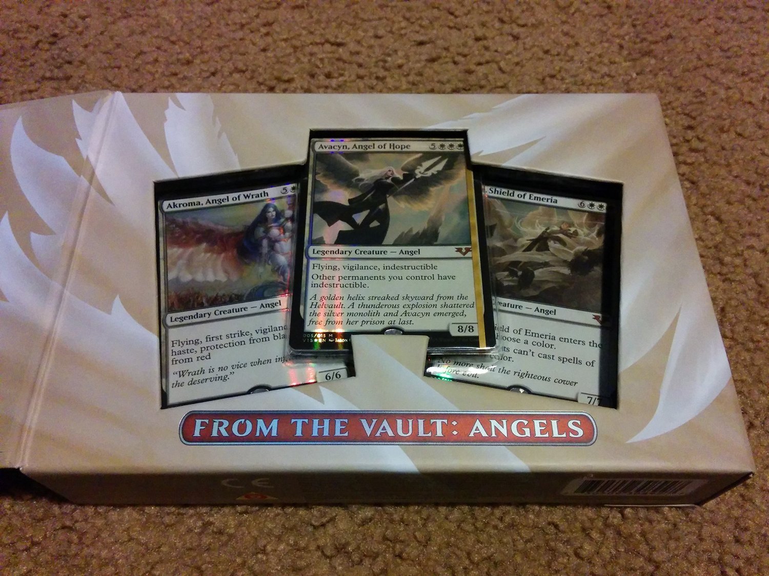 MTG Magic the Gathering - From the Vault: Angels Collector's Edition | Rare Foil Cards for Trading & Deck Building | Perfect for MTG Tournaments & Fantasy Game Nights