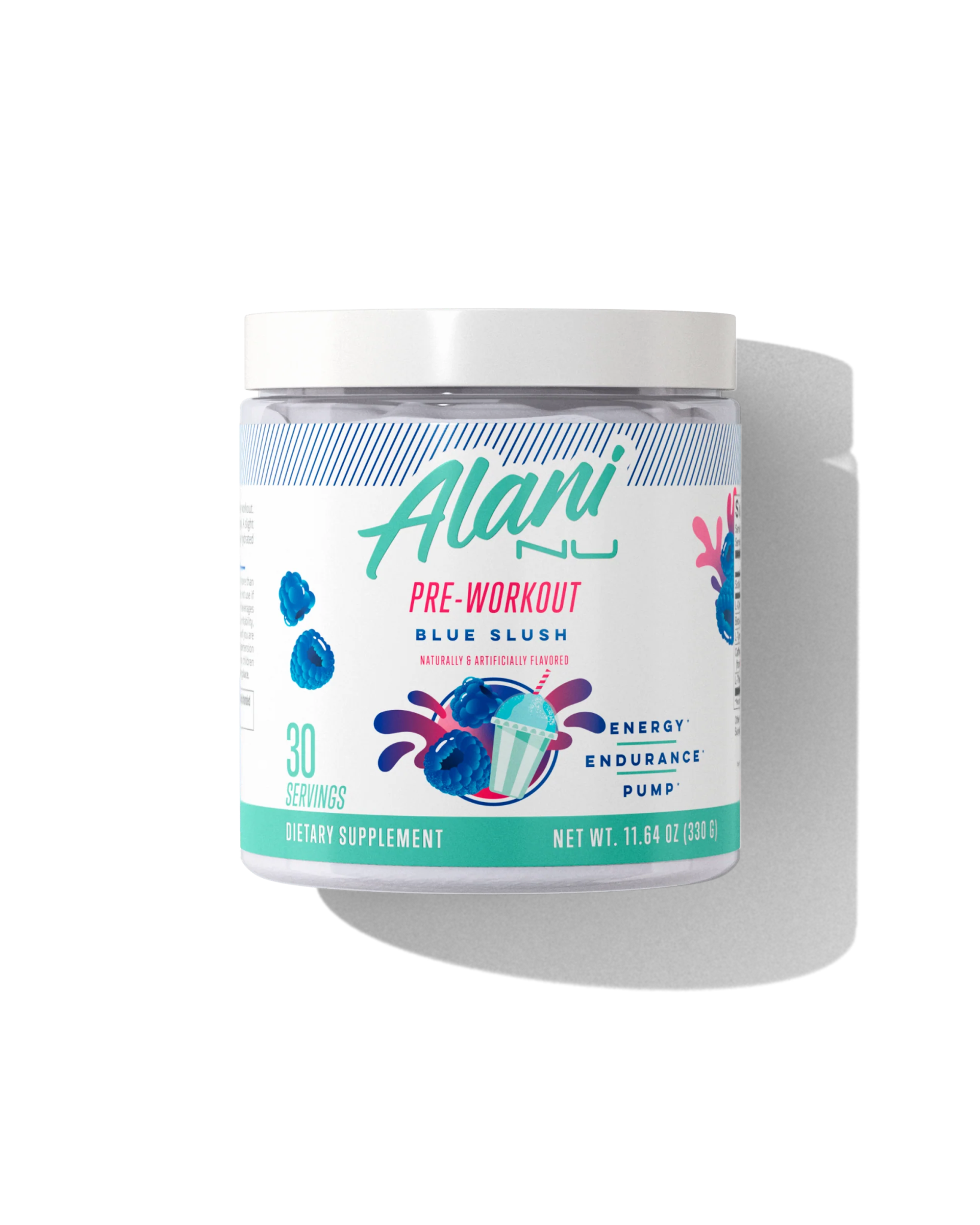 Alani Nu Original Pre Workout Powder - Energy & Focus Booster for Gym, Running & Fitness Training | Berry Lemonade Flavor