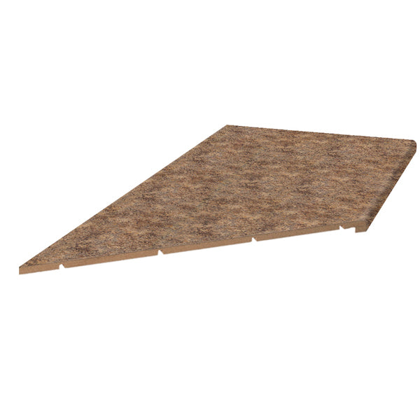 Butterum Granite 6 Foot Left Miter Countertop - Premium Kitchen Island & Bar Counter Installation