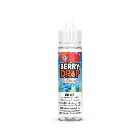 Premium Strawberry Berry Drop E-Liquid - 60mL Vape Juice for Refillable Pods & Tanks | Sweet & Fruity Flavor | Perfect for All-Day Vaping & Cloud Chasing