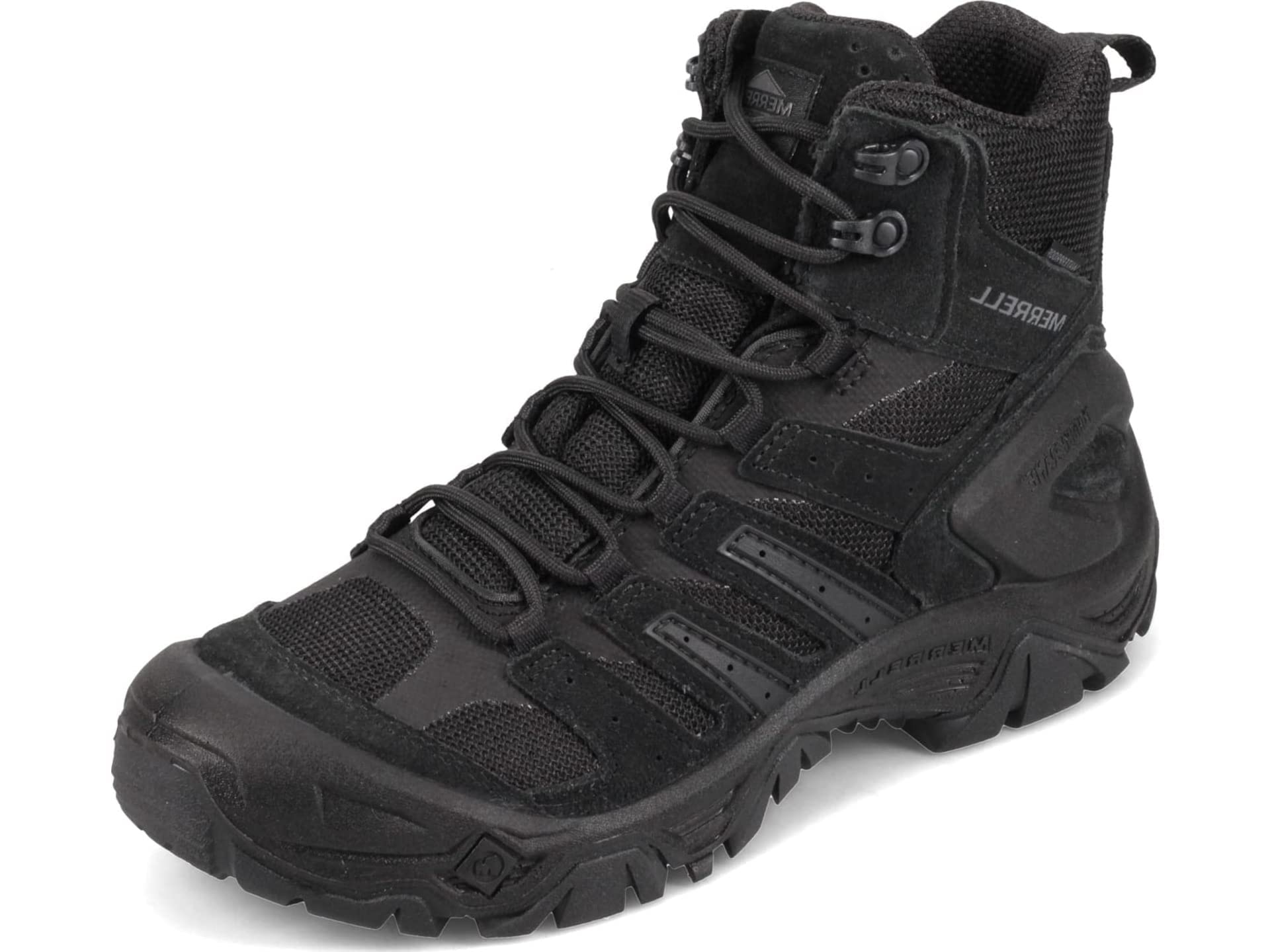 Merrell Strongfield Tactical 6 Inch Waterproof Hiking Boots for Men & Women - Durable Outdoor Work Boots for Hunting, Construction & Military Use