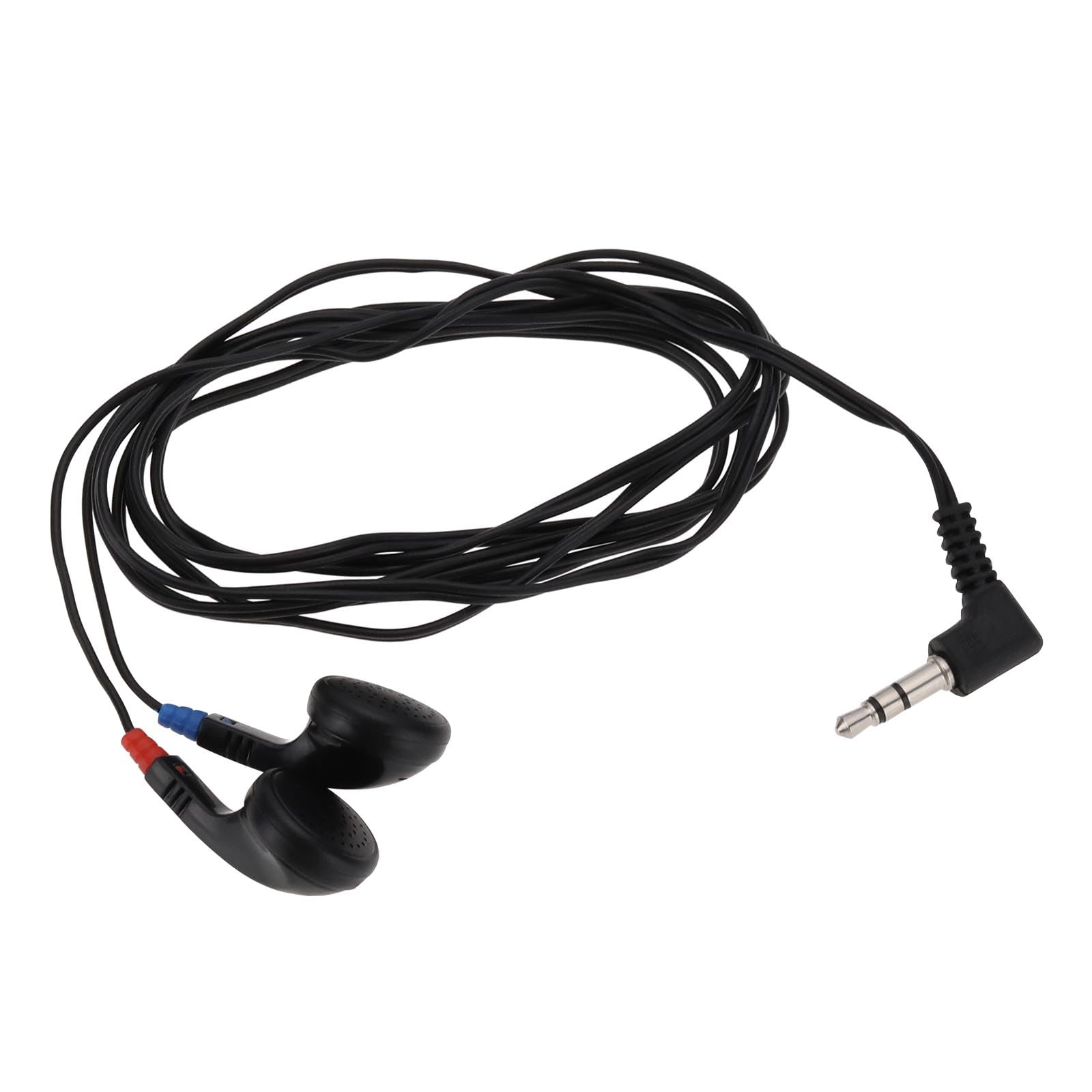 Original Stereo Headphones Wired Earbuds for Nintendo Gameboy Classic - Red & Blue DMG-02 Style 3.5mm Jack Replacement Headphones - Perfect for Gaming, Music & Retro Console Experience