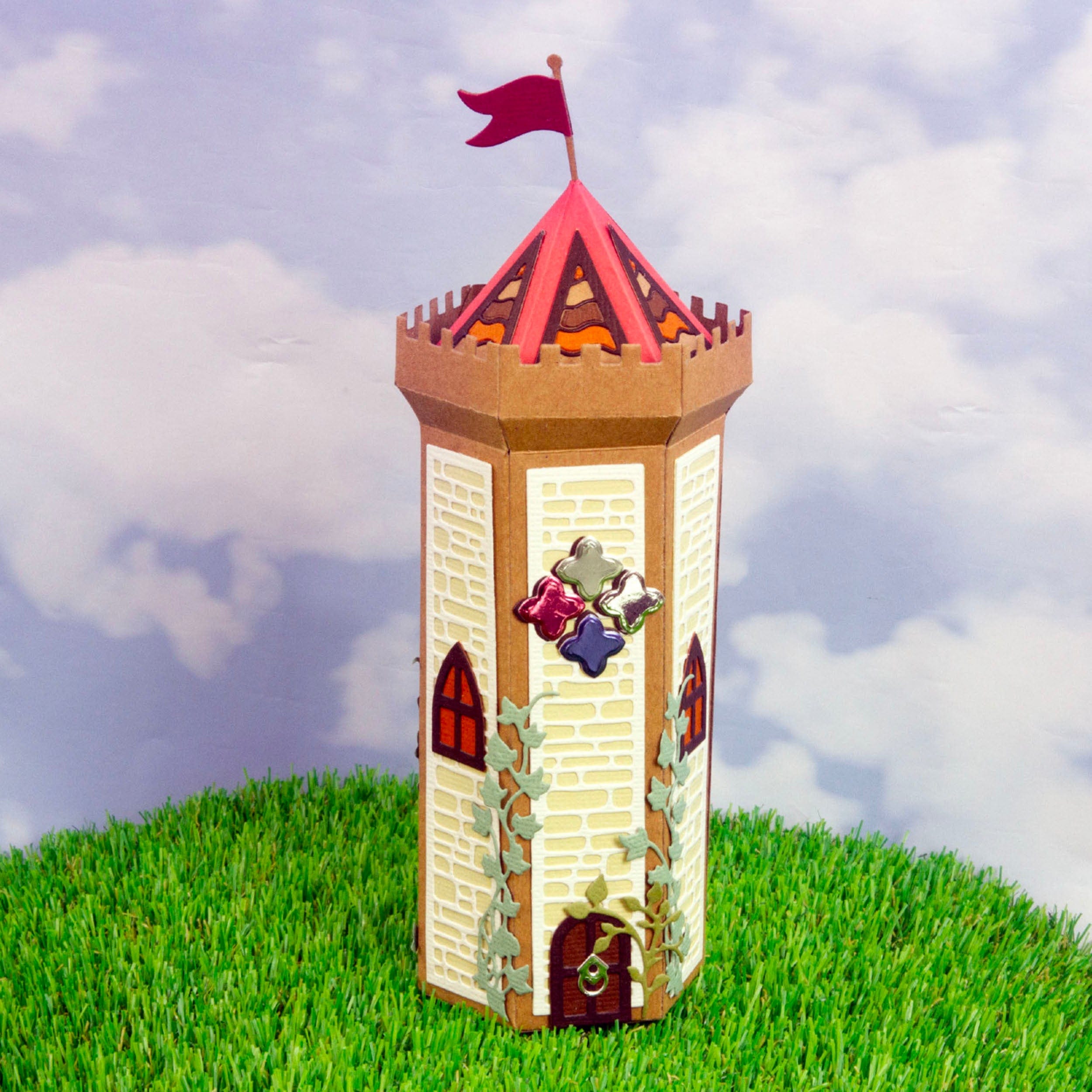 Handmade Craftwork Castle Gift Box Set - Perfect for Birthday, Wedding & Party Favors | Unique Decorative Storage Box Collection