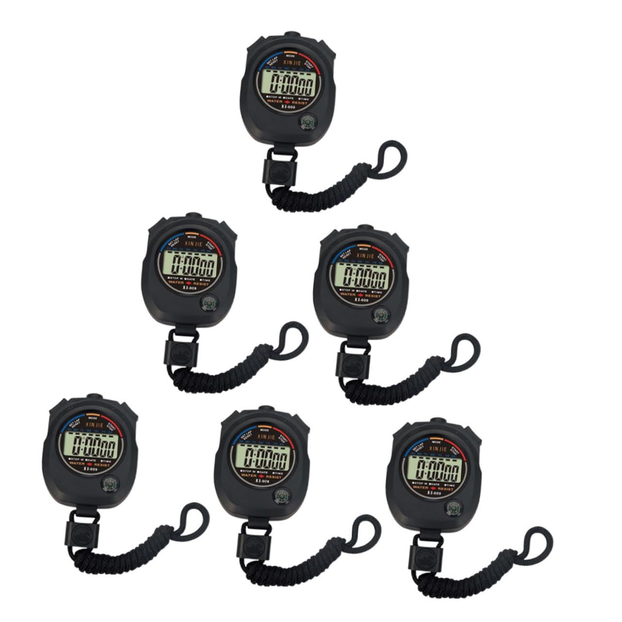 Balacoo 24-Pack Digital Stopwatch Timer - Waterproof Sports Stopwatch with Countdown Function for Workout, Fitness, Swimming & Track Events - Perfect for Coaches, Athletes & Gym Training