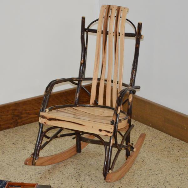 Best Hickory Wood Child's Rocking Chair - Comfortable & Durable Nursery Rocker for Kids - Perfect for Bedtime Stories & Relaxing