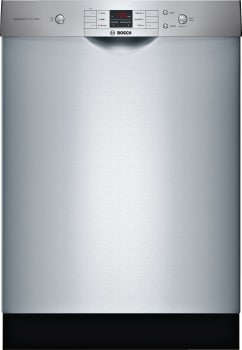 BOSCH 100 Series SHEM3AY55N Built-In Dishwasher - Energy Efficient, Ultra Quiet 44 dB for Modern Kitchens
