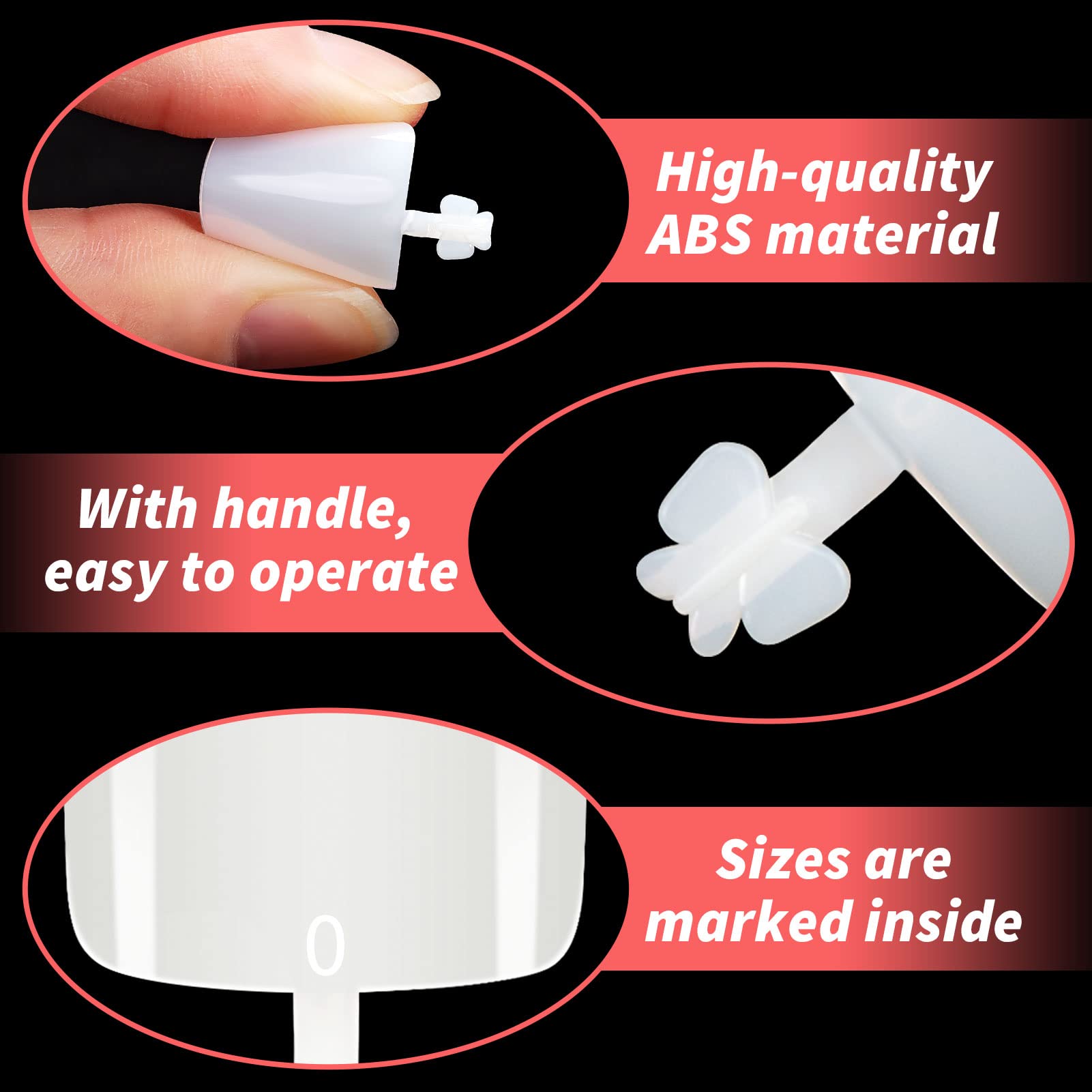 100PCS Acrylic Fake Toenails Set - 10 Sizes Natural Full Cover Artificial Toe Nail Tips with Storage Box for Women & Girls - Perfect for Nail Salon, DIY Nail Art, Pedicures, and Home Manicure Kits