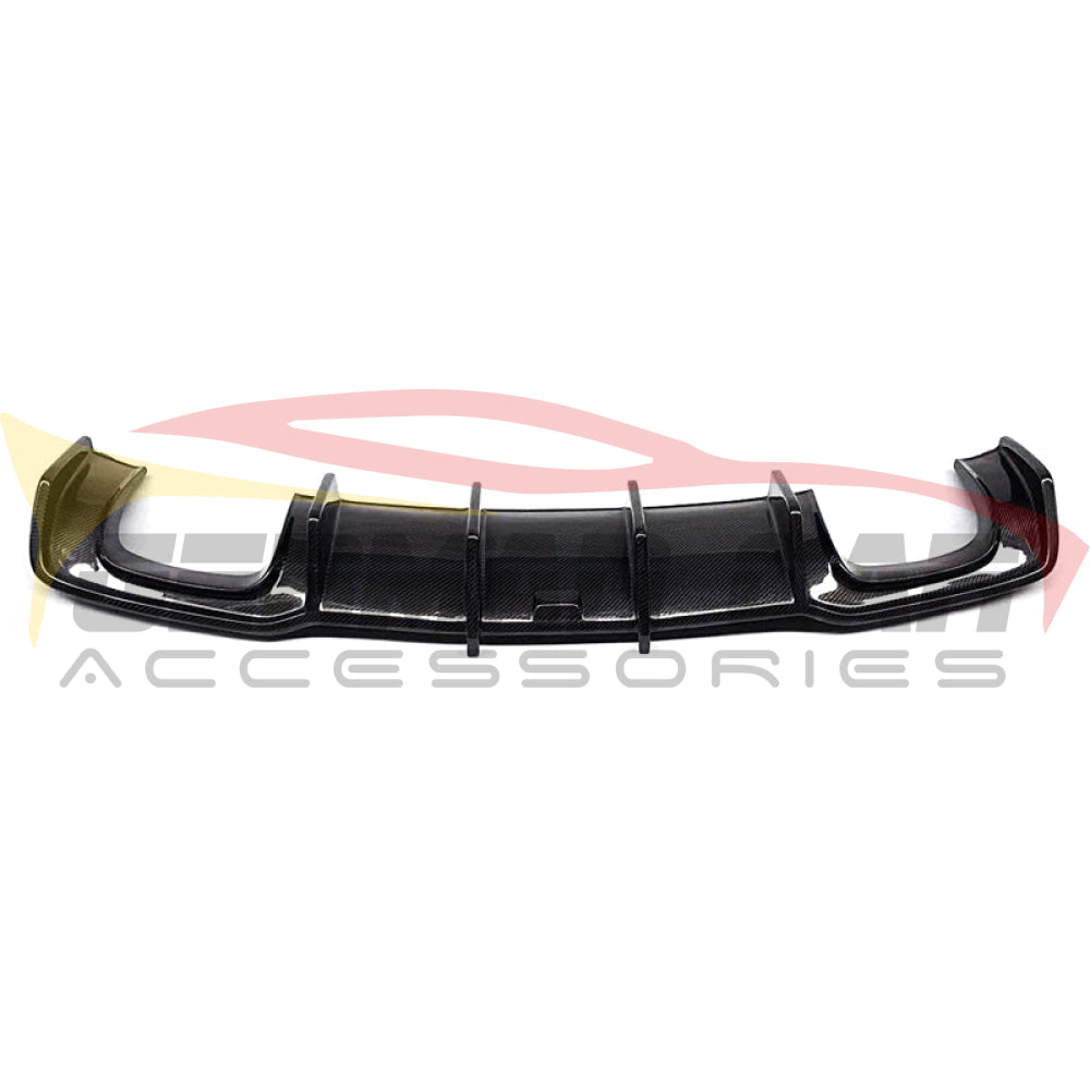 2017-2020 Audi A3/S3 Carbon Fiber Rear Diffuser - KB Style Body Kit for 8V.5 A3/S3 Models | Enhance Performance & Style for Street Racing & Car Shows