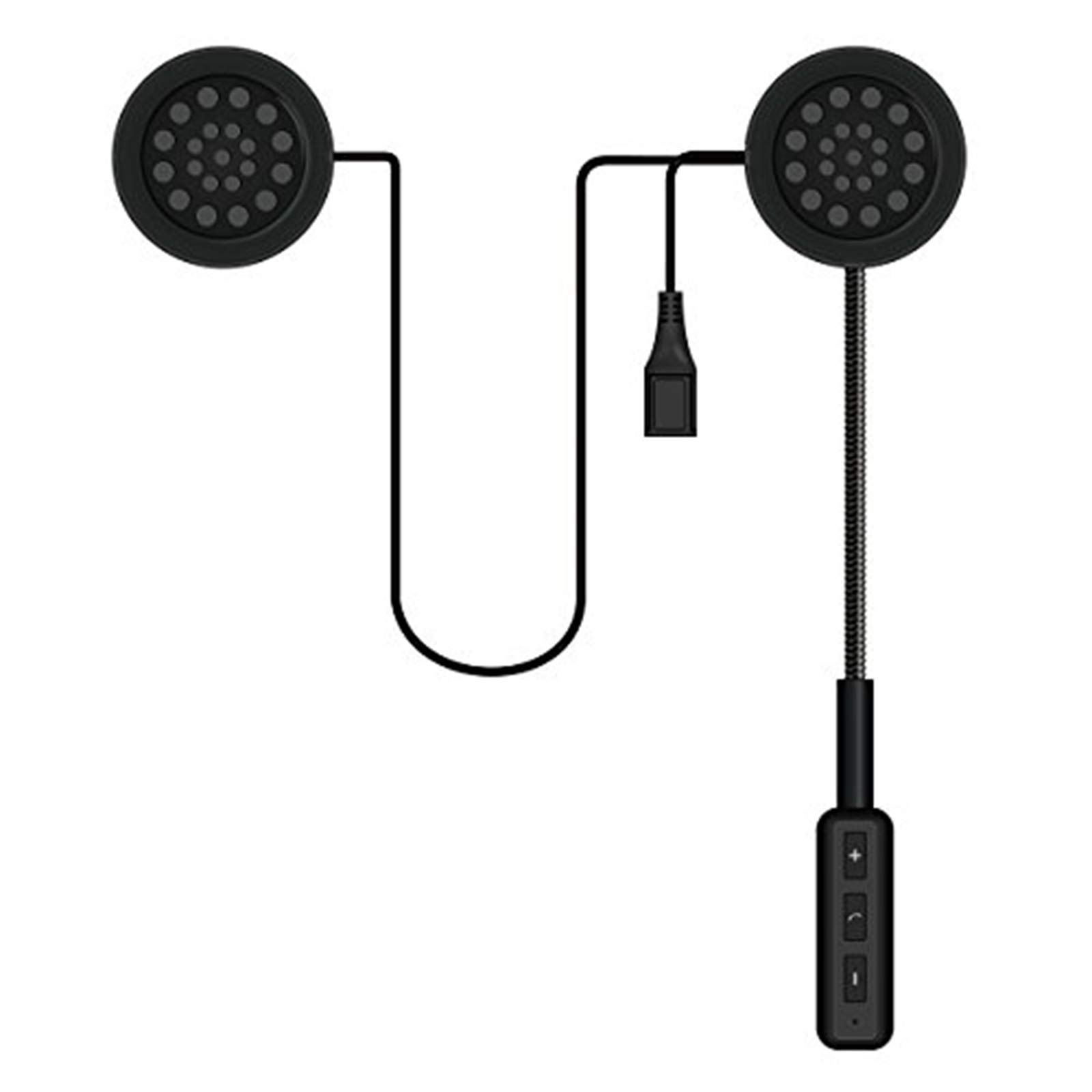 Wireless Bluetooth Motorcycle Helmet Headset - VR-Robot Motorbike Intercom Communication System for Riders | Perfect for Group Riding, GPS Navigation & Hands-Free Calls