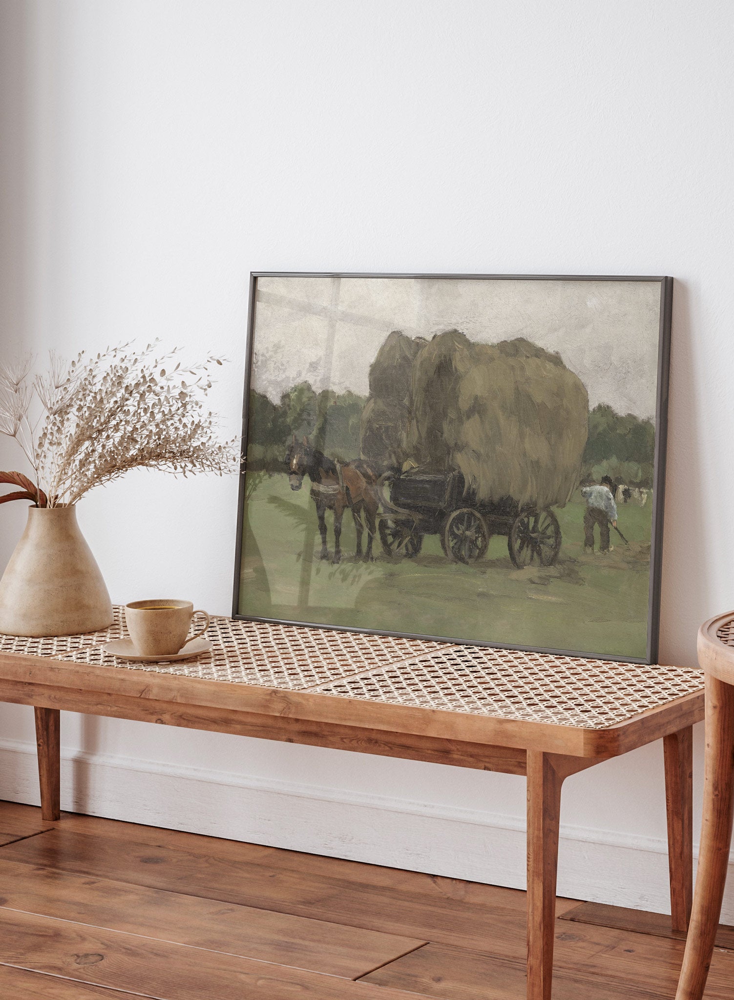 Premium Heavy-Duty Hay Wagon for Farm & Ranch Use - Durable Agricultural Cart with High Capacity - Perfect for Harvesting, Hauling Hay Bales & Farm Equipment Transport