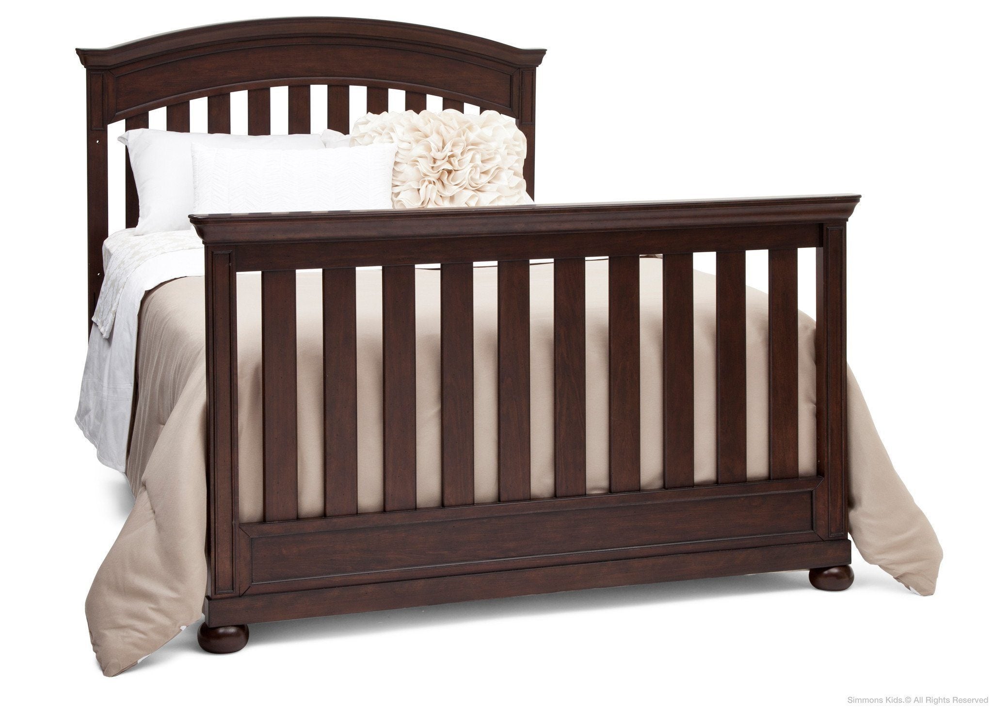 Castille Crib 'N' More - Convertible Baby Crib with 3-in-1 Design for Nursery, Toddler Bed & Daybed - Perfect for Newborns to Kids | Safe & Stylish Nursery Furniture for Modern Homes