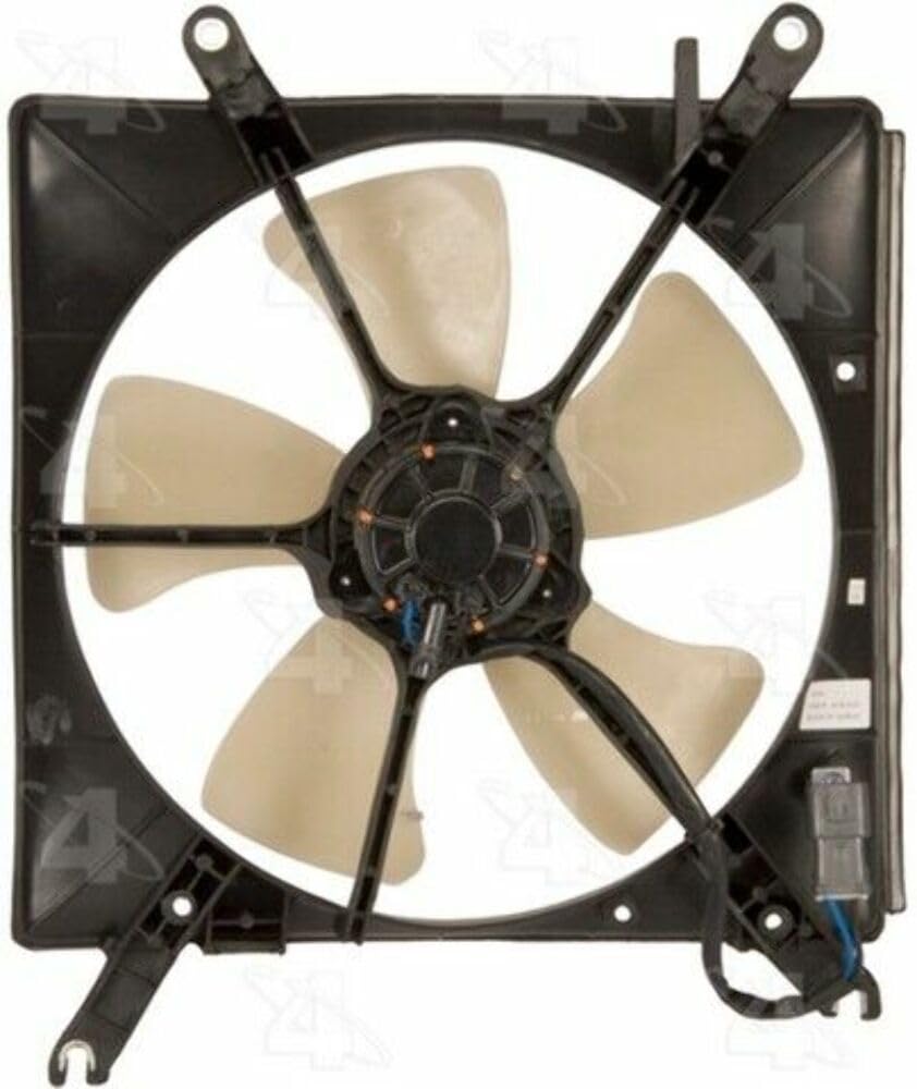 Four Seasons 76109 Radiator Fan Motor Assembly - Replacement for 76109 - High Performance Cooling Fan Motor for Cars, Trucks & SUVs - Perfect for Engine Cooling & Overheating Prevention
