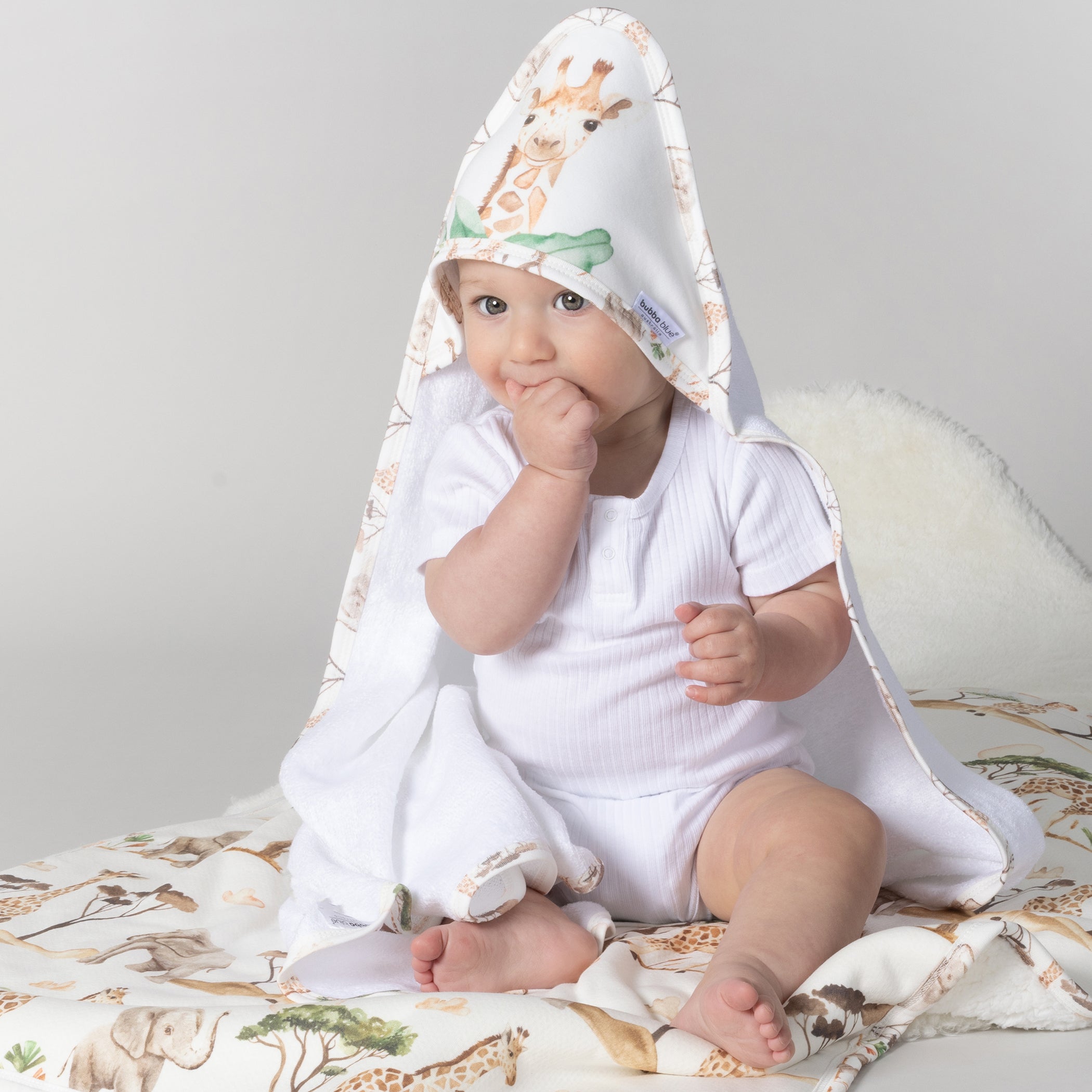 Adventure Bamboo 2-Pack Hooded Towels for Kids - Soft & Absorbent Baby Bath Towels for Swimming, Beach, Spa & After Shower - Eco-Friendly Bamboo Fiber