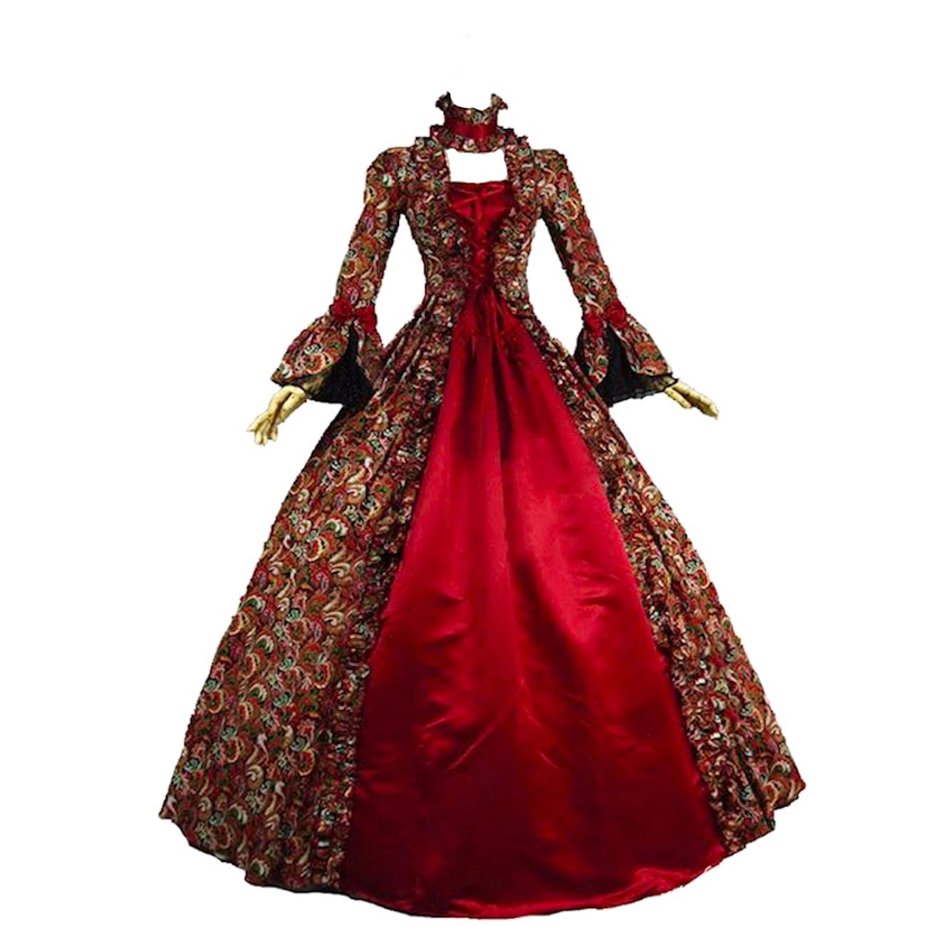 18th Century Women's Rococo Ball Gown - Elegant Gothic Victorian Dress for Masquerade Party, Halloween Costume & Historical Reenactment