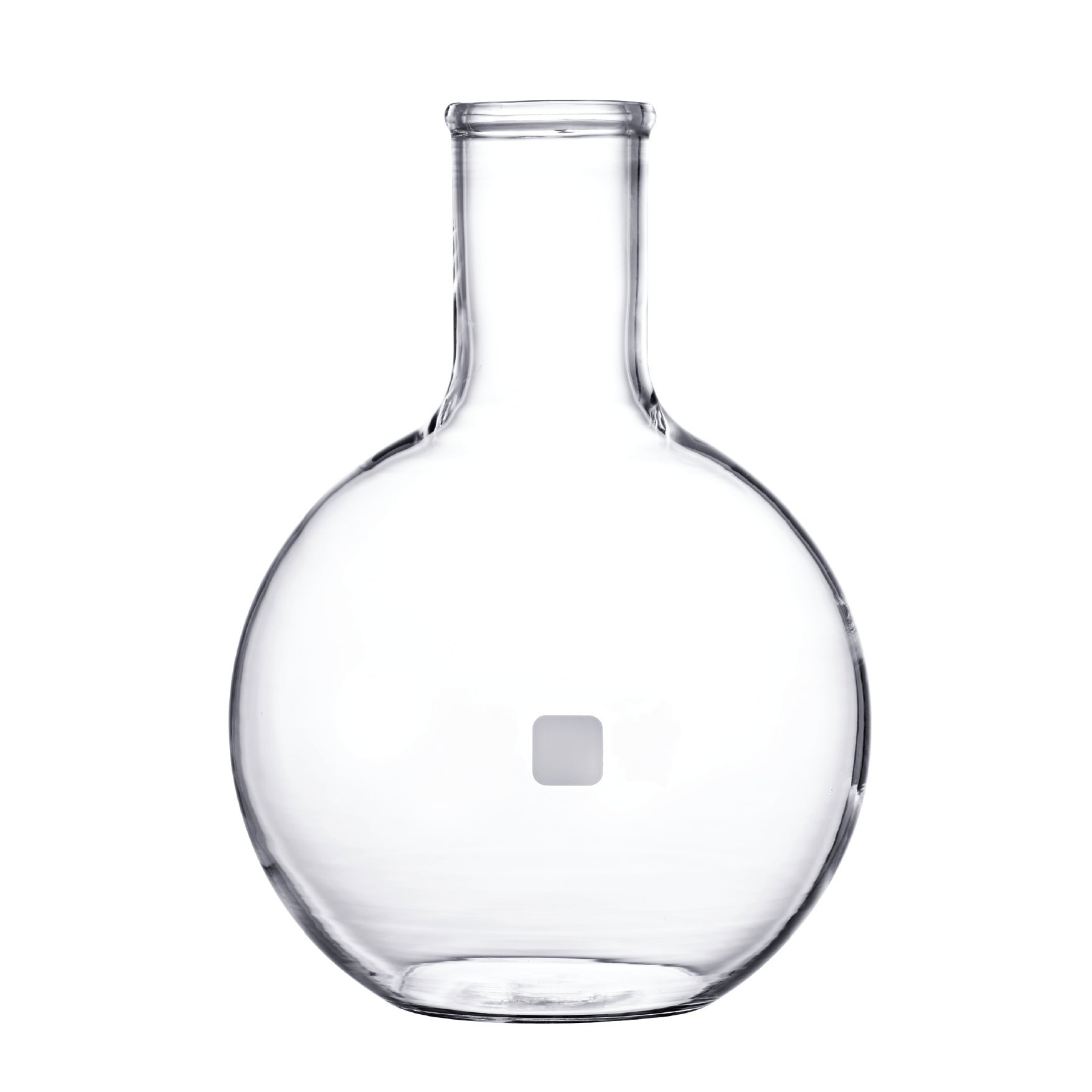 Borosilicate Glass Flat Bottom Flask 100ml - High Heat Resistant Lab Flask for Chemistry Experiments, Distillation & Scientific Research - Perfect for Laboratories, Schools & Home Science Projects