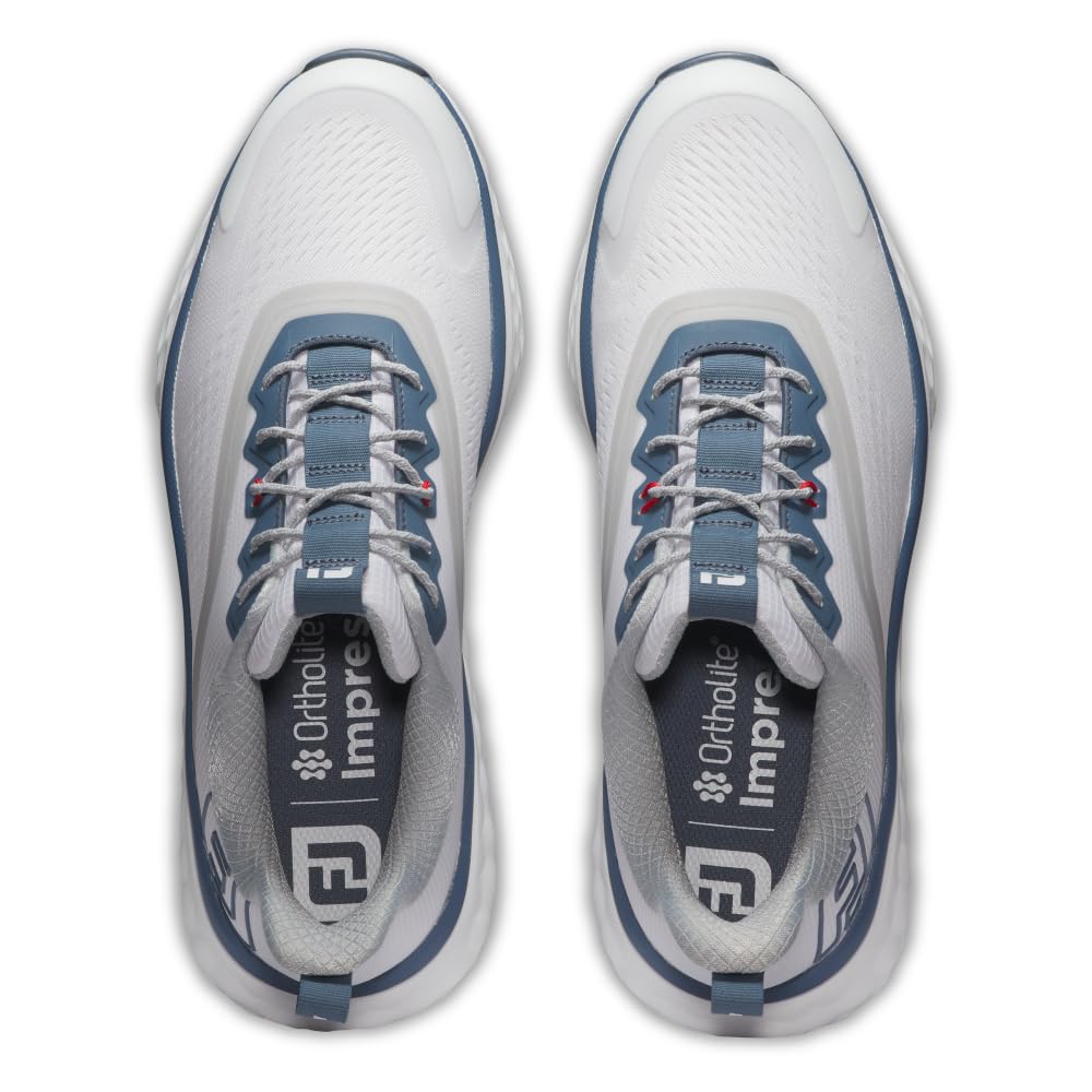 FootJoy Men's Fj Quantum Golf Shoes - Waterproof & Comfortable Spiked Golf Shoes for Men - Perfect for Golf Course & Outdoor Sports