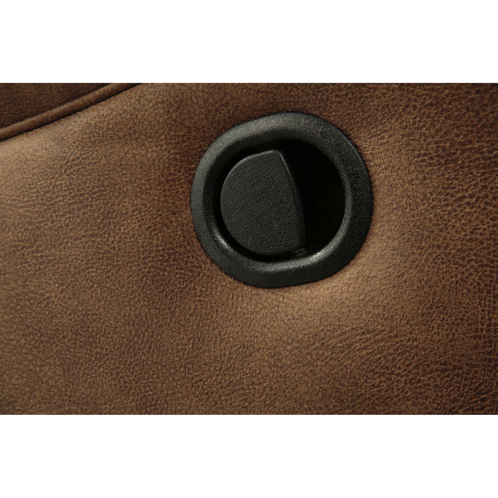 Boxberg Rocker Recliner Chair - Comfortable Leather Rocking Recliner with Padded Seat & Backrest - Perfect for Living Room, Bedroom, or Nursery Relaxation