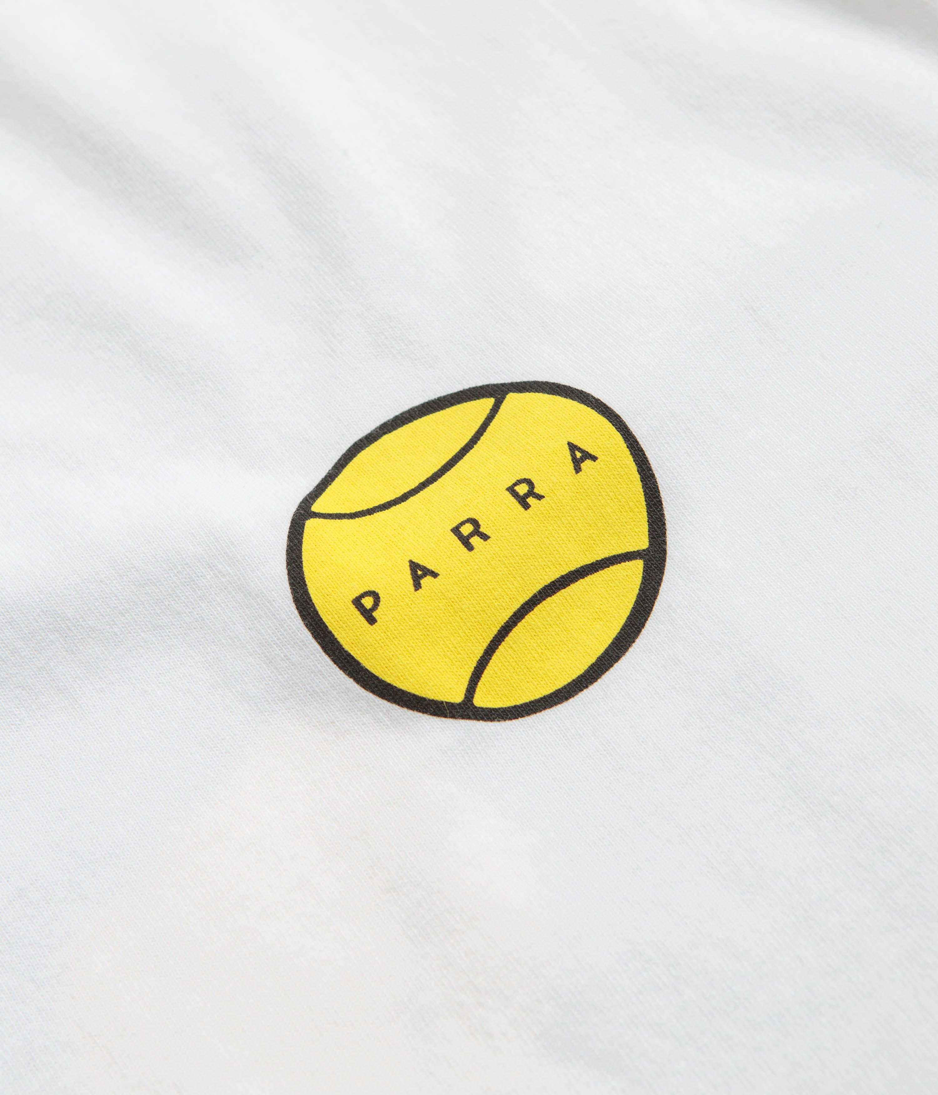 Parra Ball Catcher T-Shirt - White Cotton Graphic Tee for Men & Women - Perfect for Baseball Games, Casual Wear & Street Style