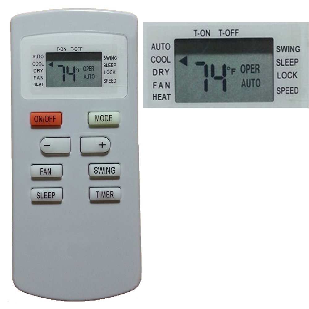 Original Kenmore Air Conditioner Remote Control Replacement YX1FF YX1F - Compatible with Kenmore AC Units, Perfect for Home & Office Cooling