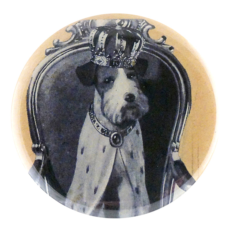 Crowned Dog Portrait - High-Quality Digital Art Download for Pet Lovers | Perfect for Wall Decor, Pet Memorials & Social Media Posts