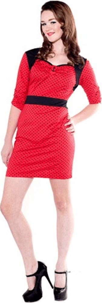 Sourpuss Women's Retro Vintage Style Dresses - 1950s Pinup Rockabilly Fashion for Parties, Halloween & Cosplay