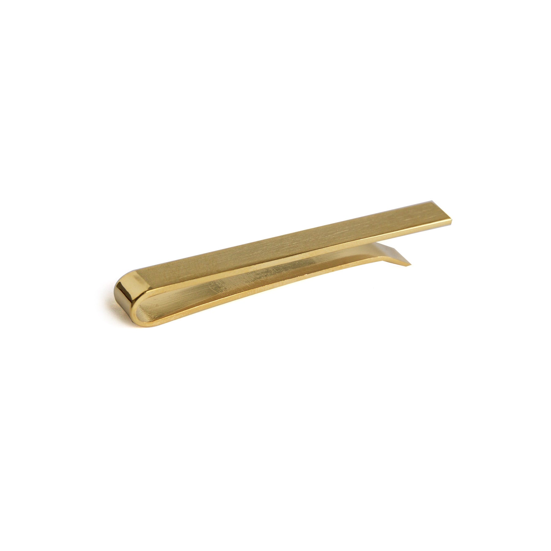 Elegant Gold Tie Clip for Men - Classic Large Size for Formal Attire, Business Meetings & Weddings