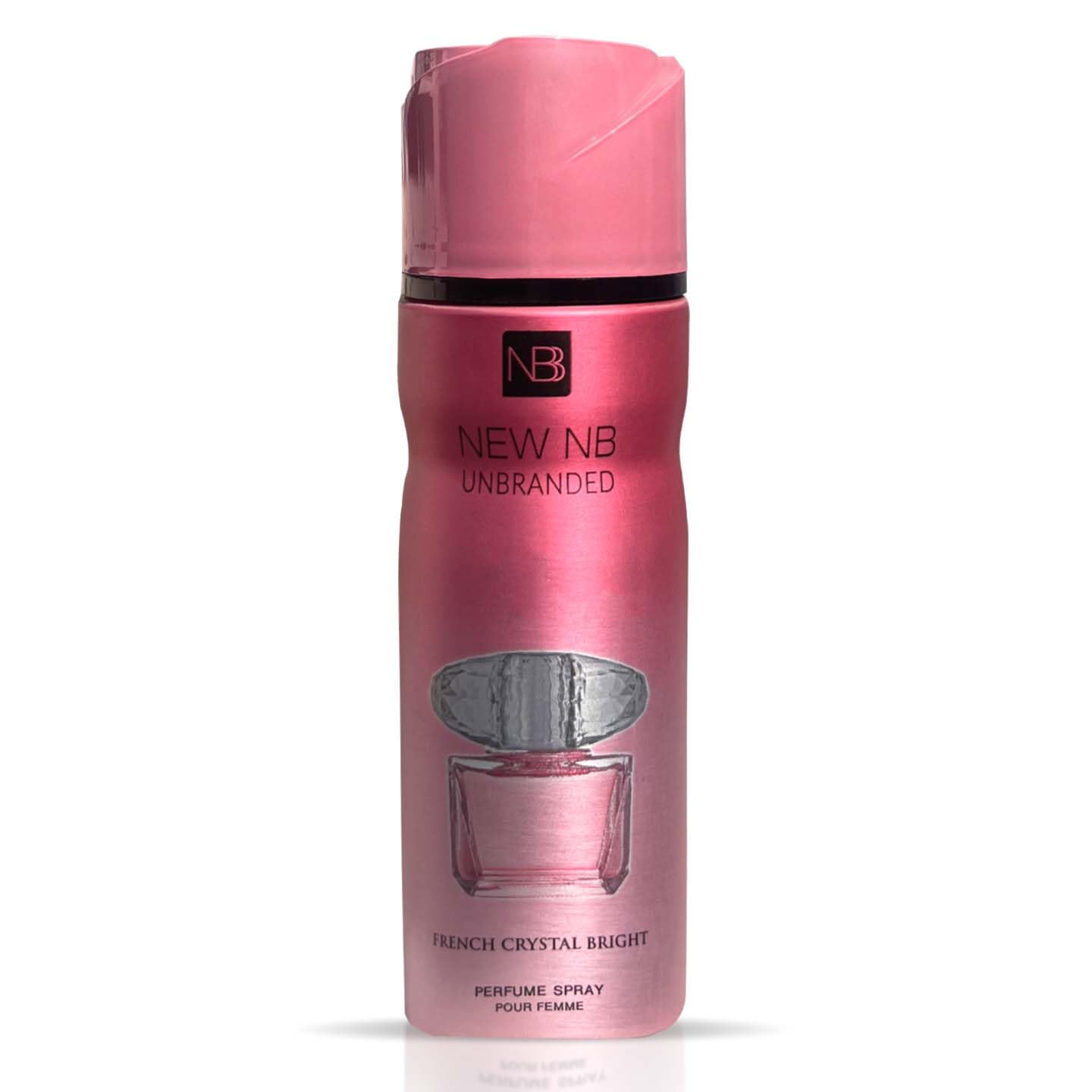 New Nb Unbranded French Crystal Bright Perfume Deodorant Spray for Women 200ml - Long Lasting Fragrance for Daily Use, Work & Special Occasions