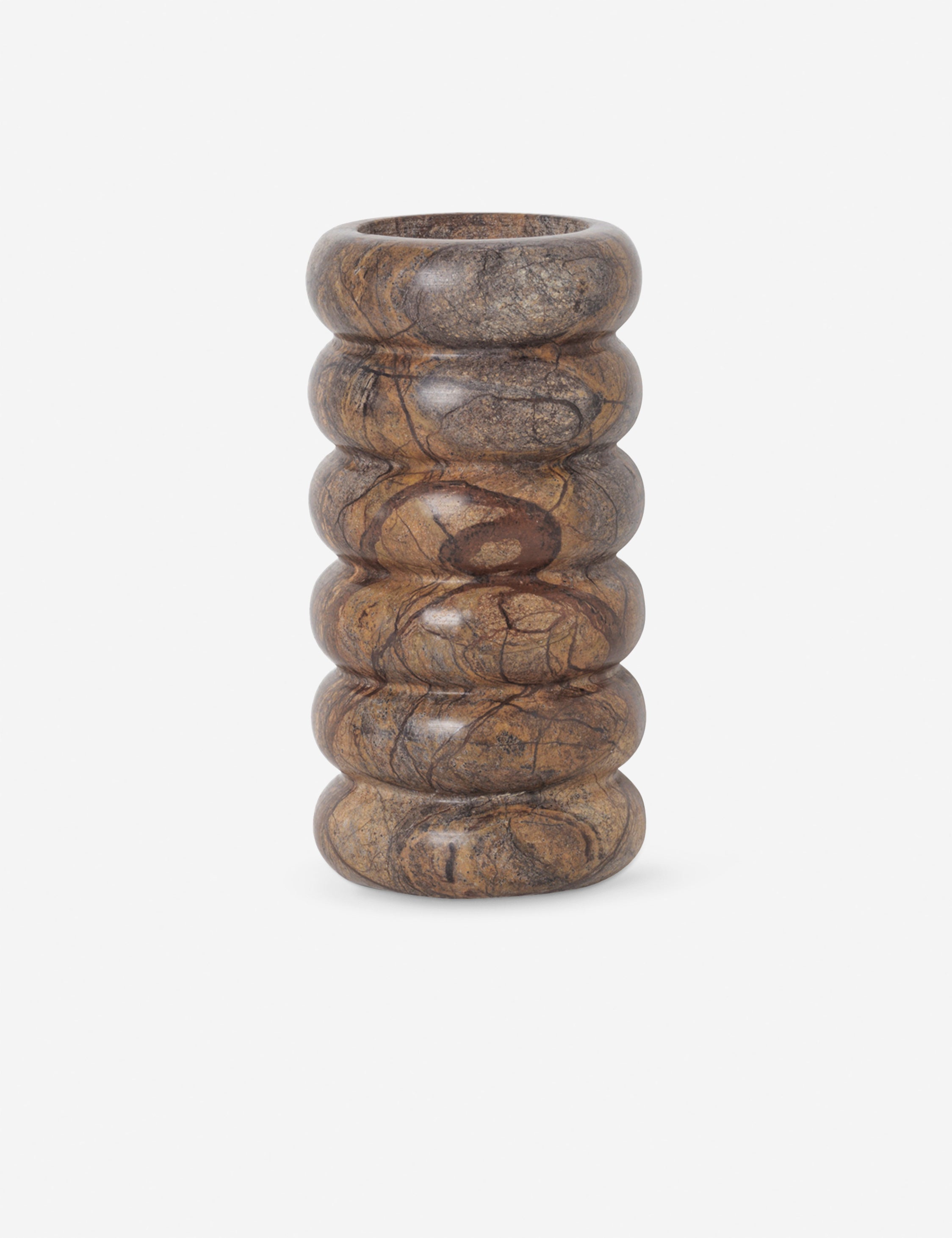 Ferm Living Bendum Vase - Modern Ceramic Home Decor for Living Room, Dining Table & Wedding Centerpieces