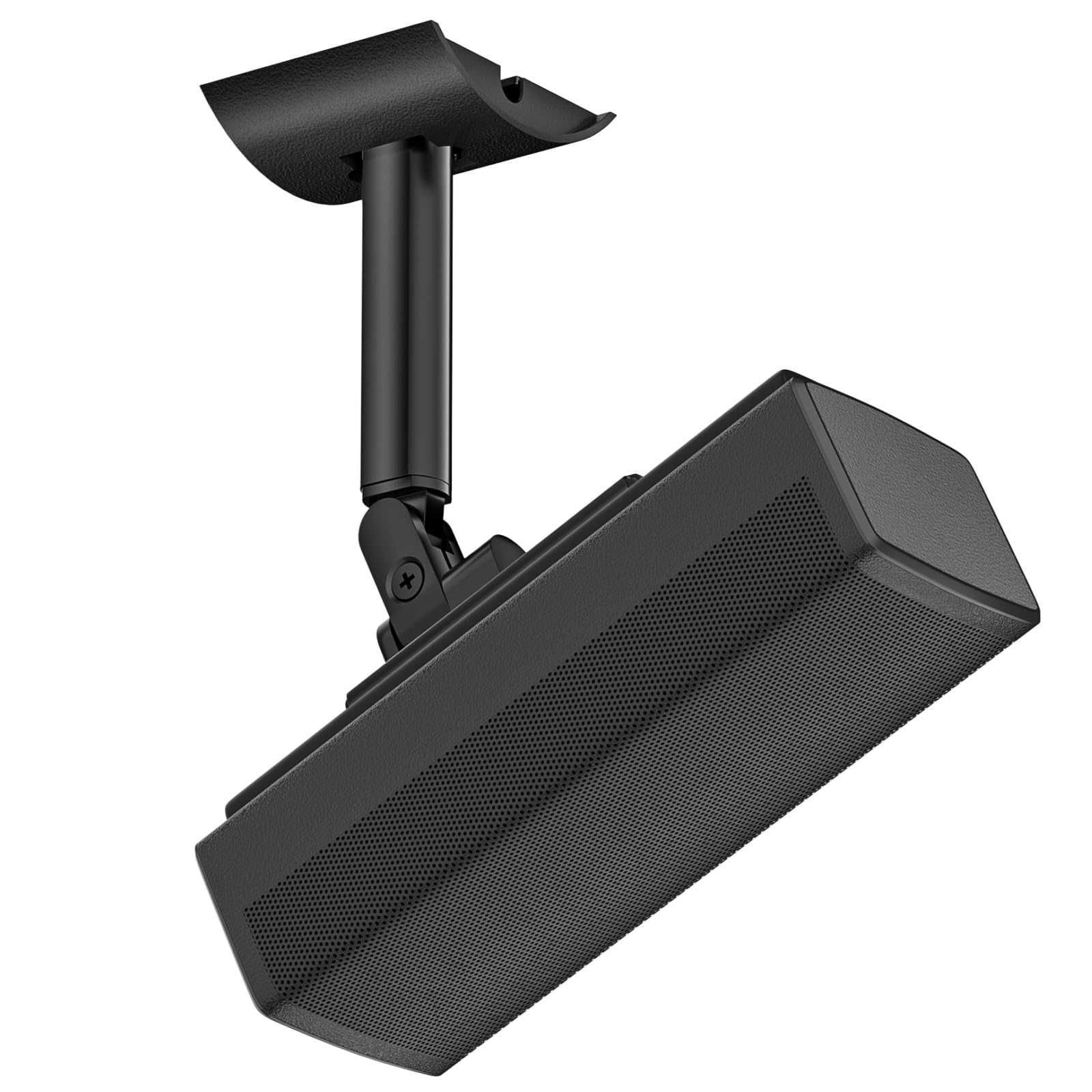 **Adjustable Bose Speaker Wall Mount Bracket - Compatible with Bose UB-20 Series II, SoundTouch, CineMate, Lifestyle & Acoustimass Speakers - Black - Perfect for Home Theater & Surround Sound Setup**
