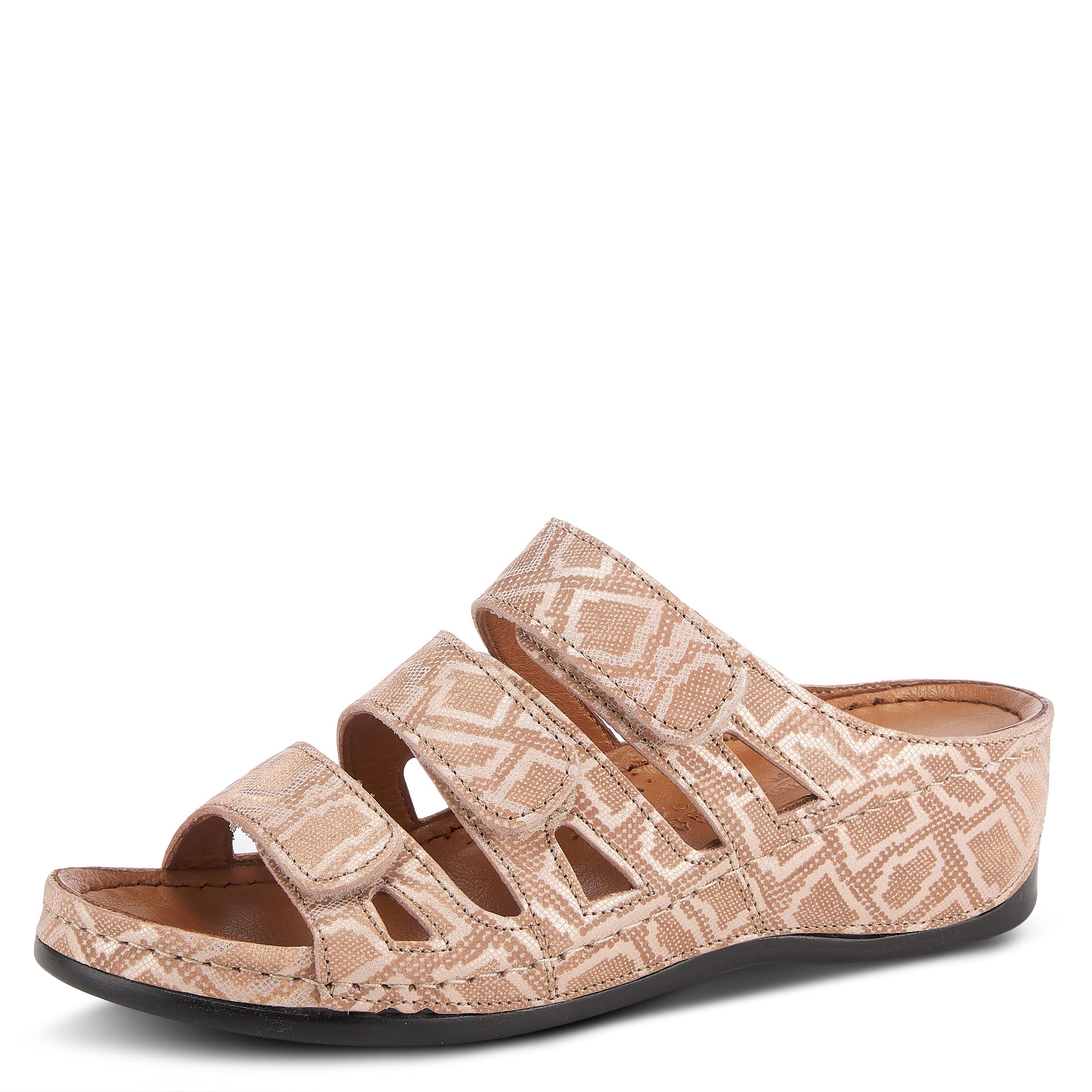 Spring Step Women's Eulale Slide Sandal - Comfortable Summer Casual Slides for Women - Perfect for Beach, Pool, and Lounging at Home