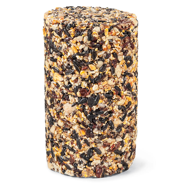 Woodpecker Seed Log - All-Natural Bird Feeder for Wild Birds - Attract Woodpeckers, Finches & More - Perfect for Backyards, Gardens & Outdoor Bird Watching