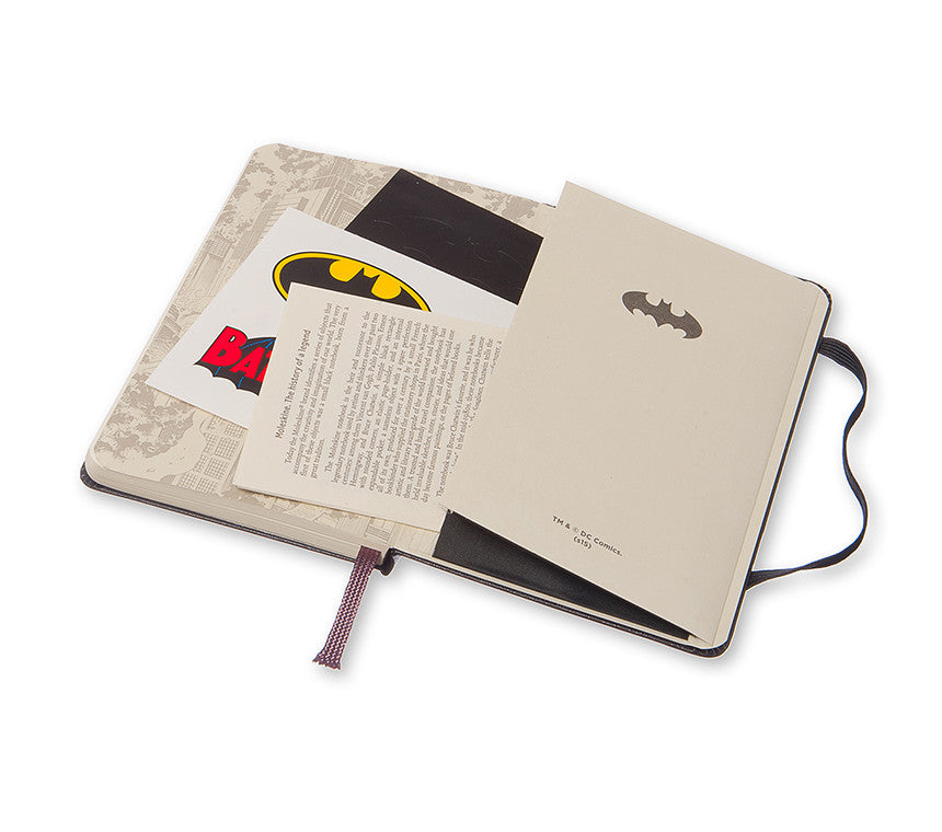 Moleskine Limited Edition Batman Hard Cover Notebook - Premium Journal for Writing, Sketching & Note Taking - Perfect for Fans, Collectors & Creative Professionals