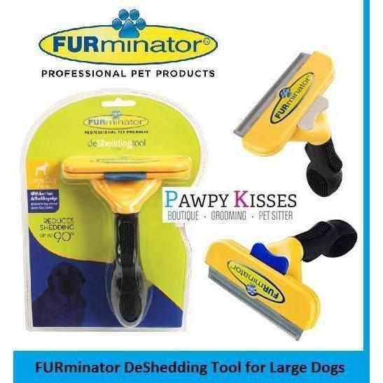 FURminator Dog Deshedding Tool for Large Breeds – Reduce Shedding & Grooming Brush for Long & Short Hair – Perfect for Home Pet Care & Professional Grooming