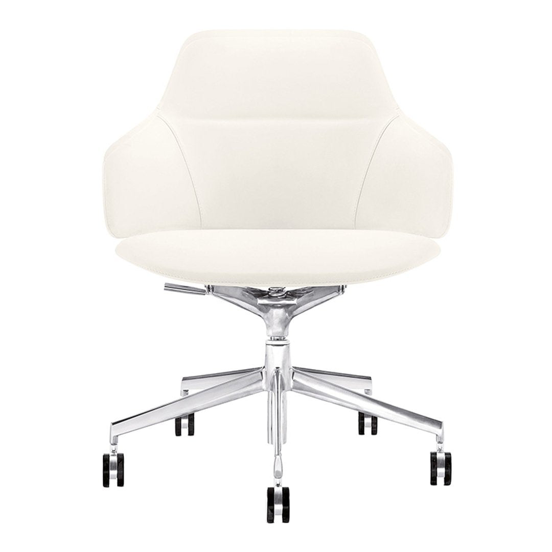 Aston Ergonomic Conference Chair - High Back Mesh Office Chair with Adjustable Height & Lumbar Support - Perfect for Meetings, Home Office & Executive Workspaces