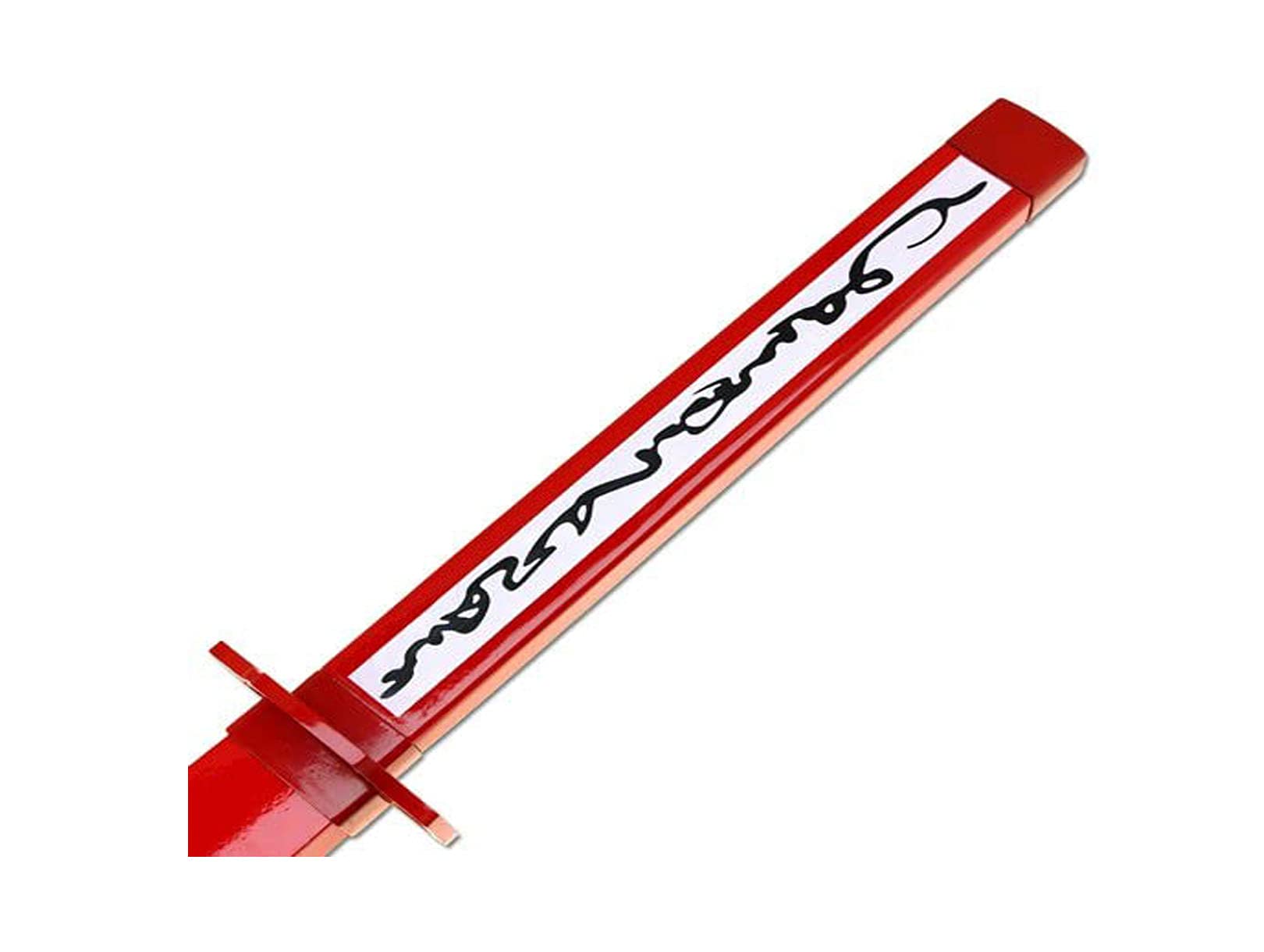 Premium Japanese Anime Sword - High Carbon Steel Katana with Red Blade - Perfect for Cosplay, Collecting & Martial Arts Training