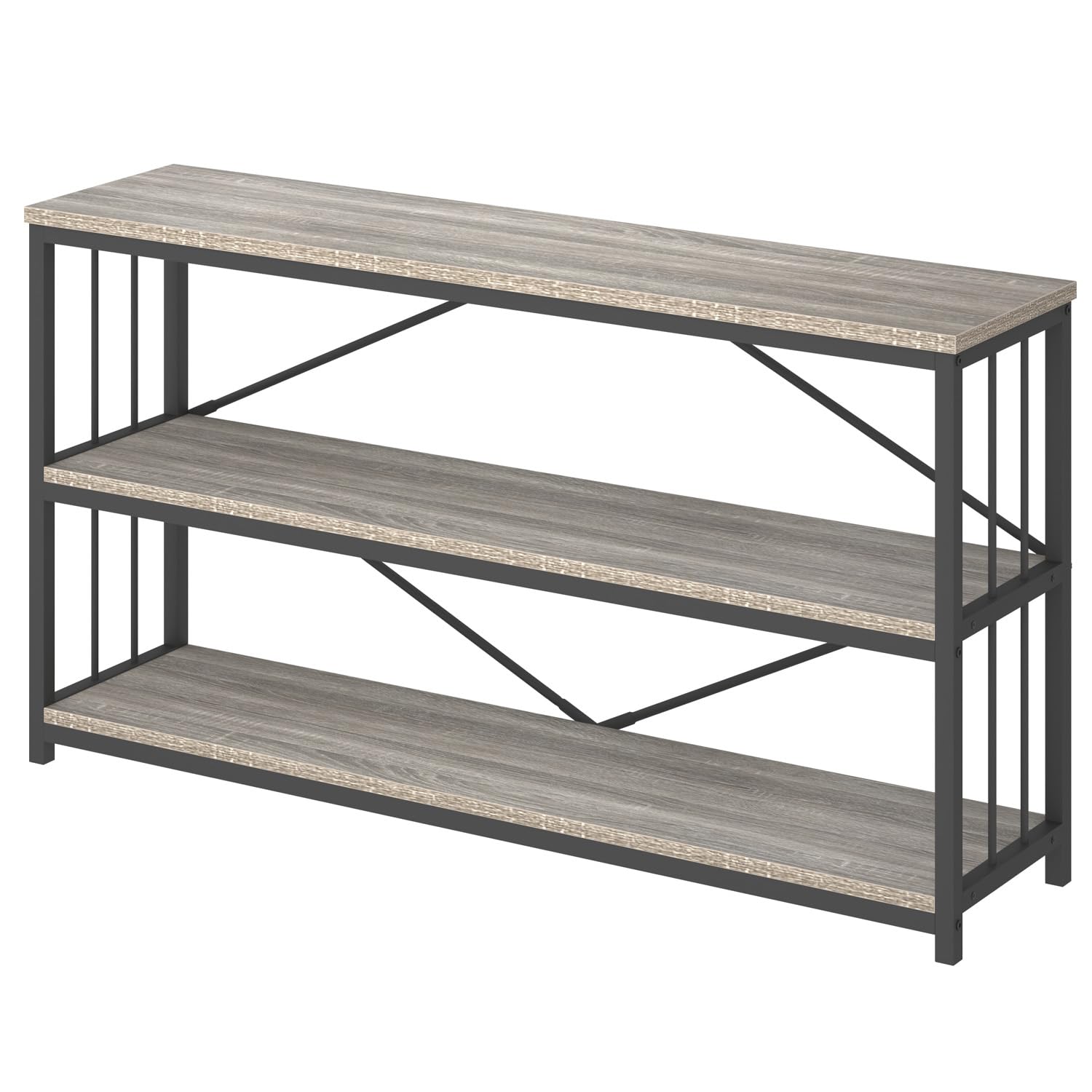 LVB Farmhouse Industrial Console Table - 55