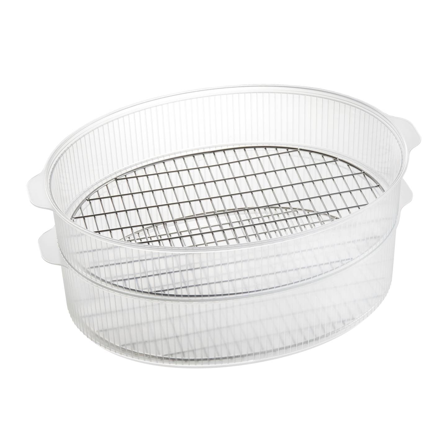 BRUNO BOE053 Double Layer Steamer Basket - Perfect for Steaming Vegetables, Dumplings, and Seafood at Home